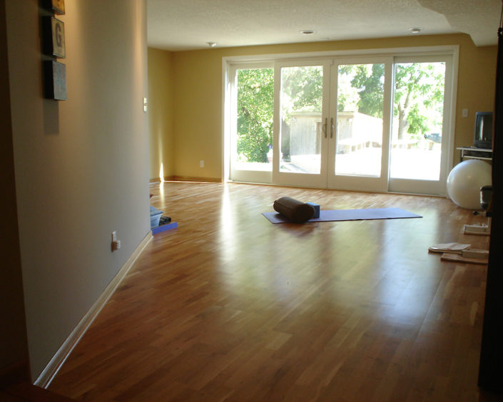 West Bloomington Addition Yoga Room_web